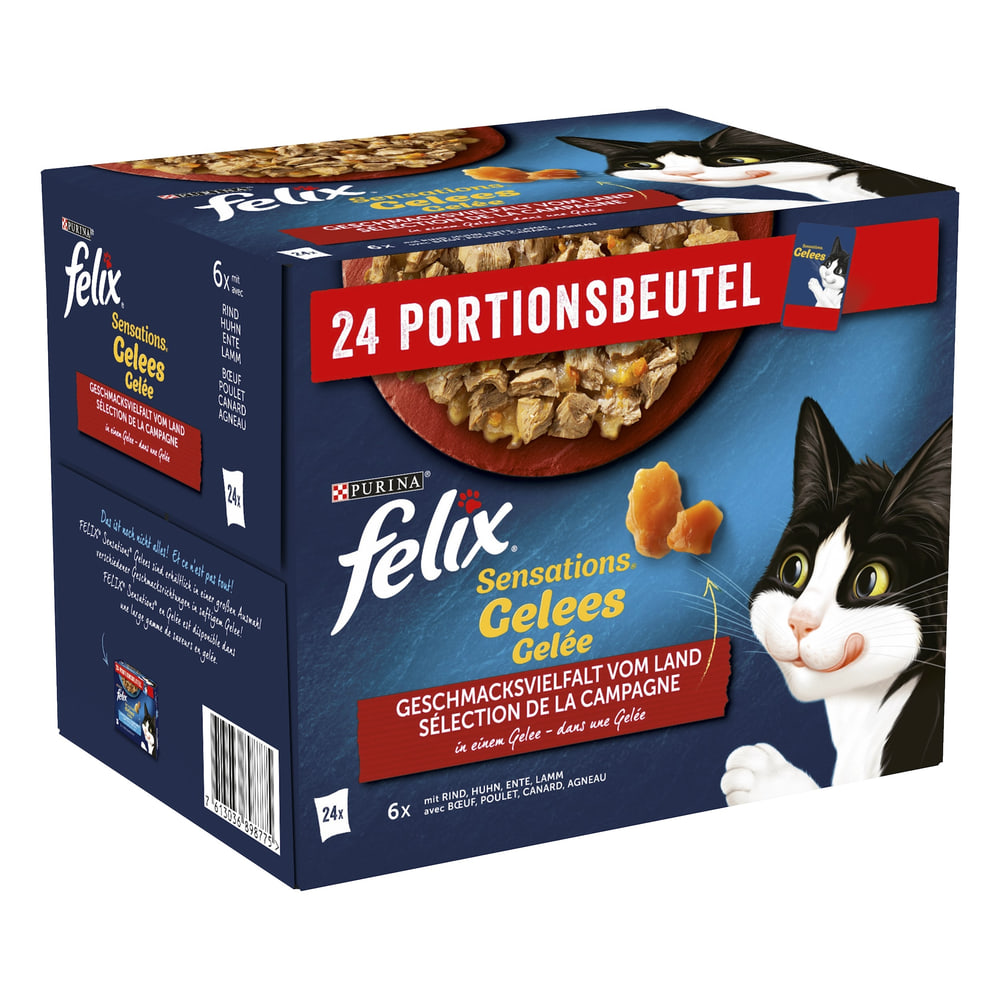 Sensations Viande en Gelée 24x85g