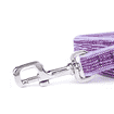 Saint Tropez Similpelle laisse de chien en cuir synthétique violet