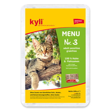 Menu Nr. 3 Sensitiv