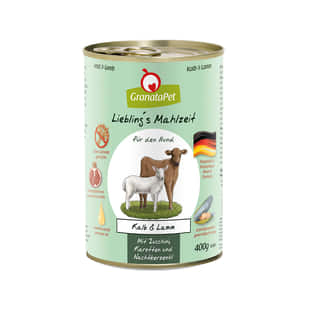 Hund - Liebling's Mahlzeit Kalb &amp; Lamm