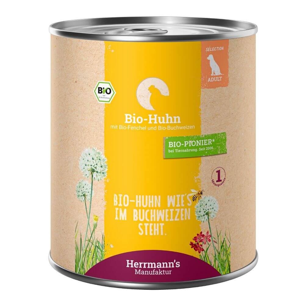 Selection Poulet Bio avec Fenouil et Sarrasin