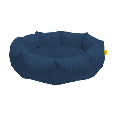 Lit pour chat bleu foncé