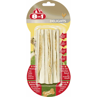 Delights Kausticks mit Hähnchenfleisch