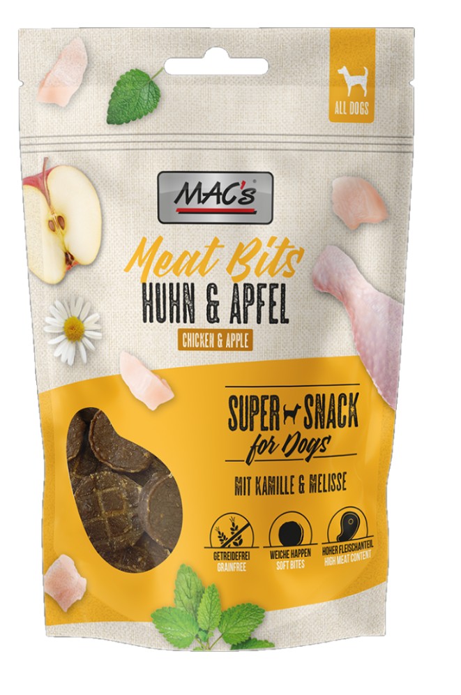 DOG Meat Bits Huhn & Apfel 