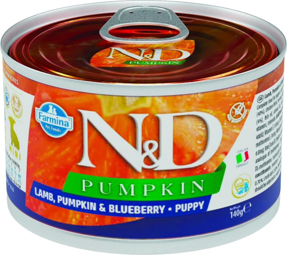 Canine Puppy Mini Lamb Pumpkin Blueberry