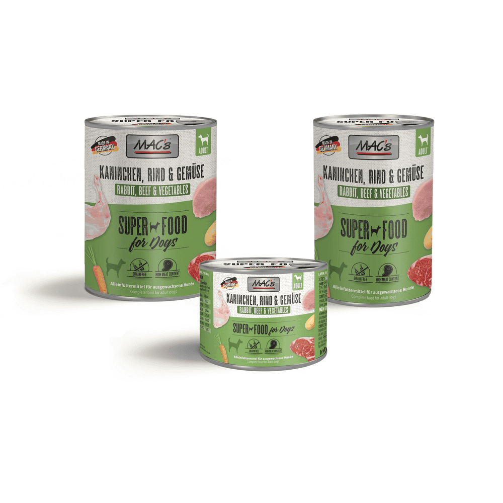 DOG Kaninchen, Rind & Gemüse