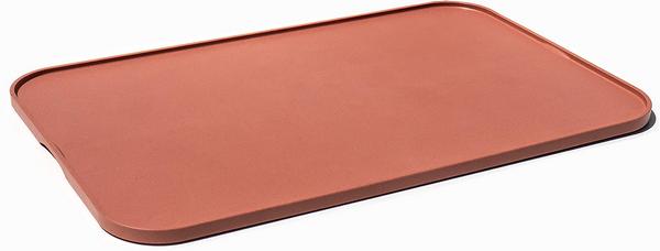 Tapis pour écuelle Bevel, terracotta