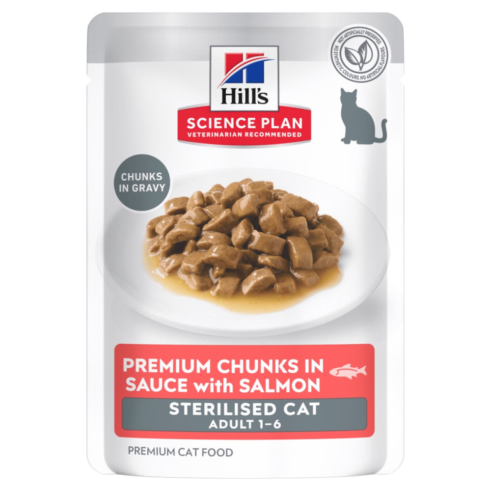 Feline Sterilised Cat Salmon - Sachets