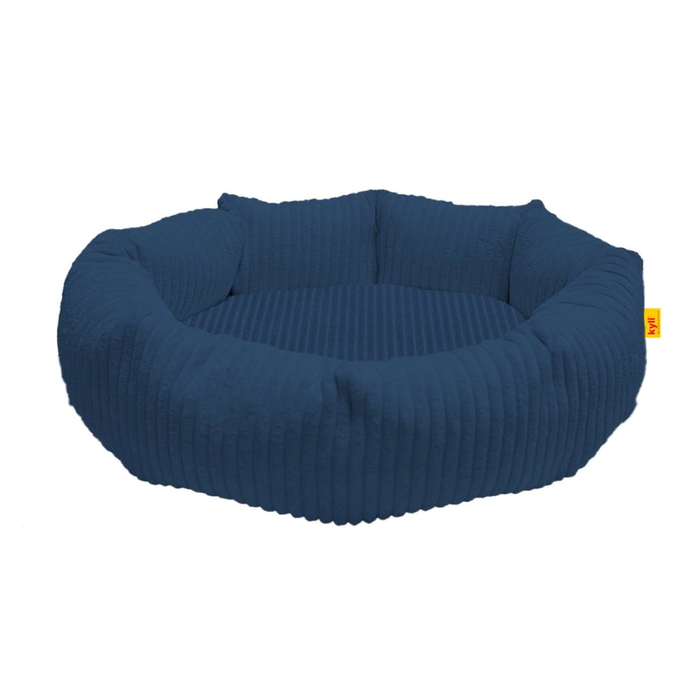 Lit pour chat bleu foncé