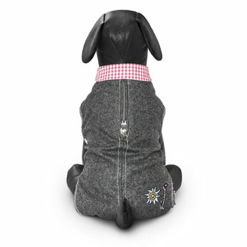Dog coat Swissness red