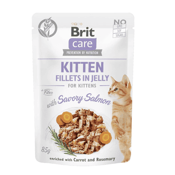Care Cat - Fillets Kitten in Jelly with Salmon