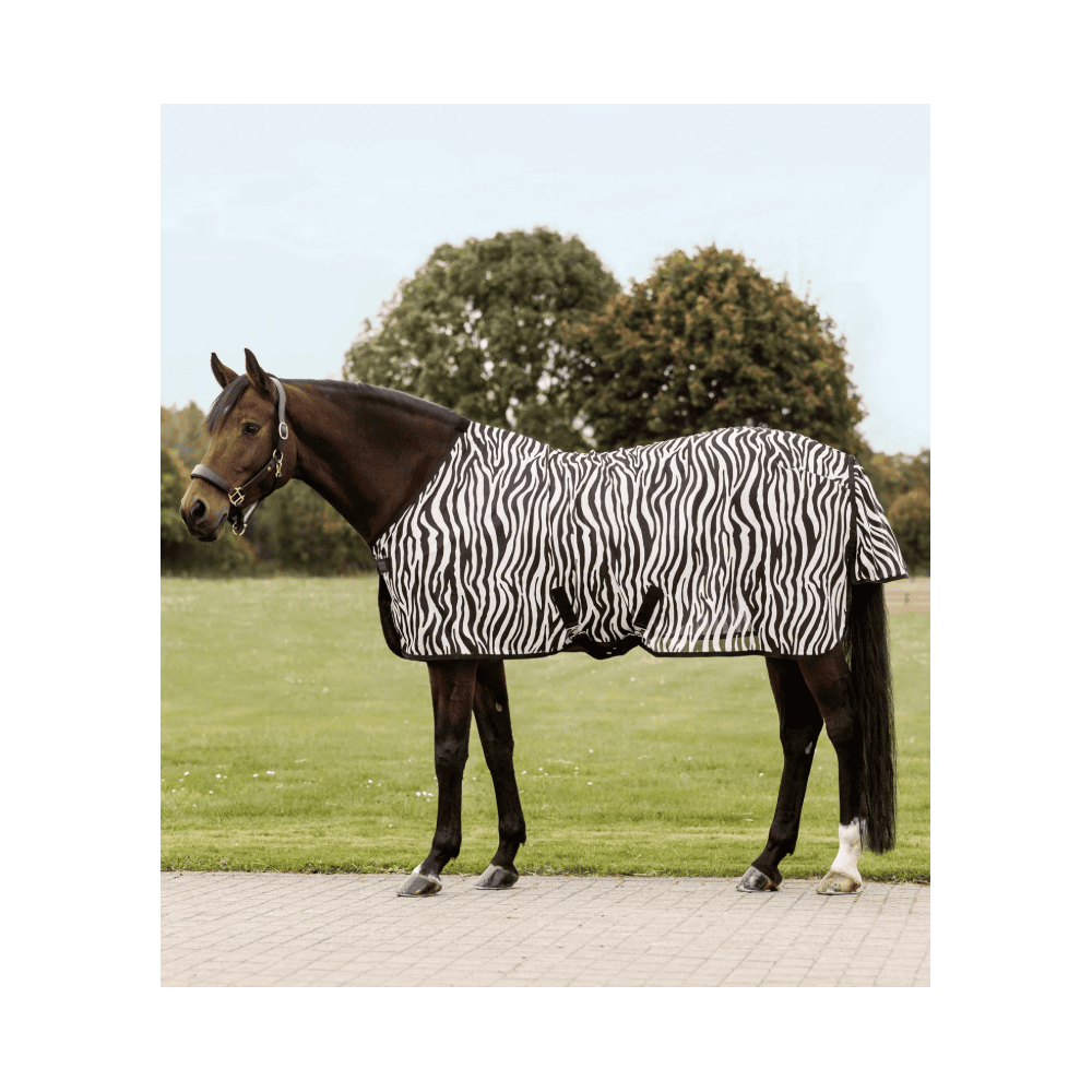Chemise anti-insectes zèbre avec sangles croisées
