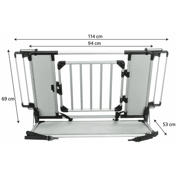 Grille arrière universelle pour voiture