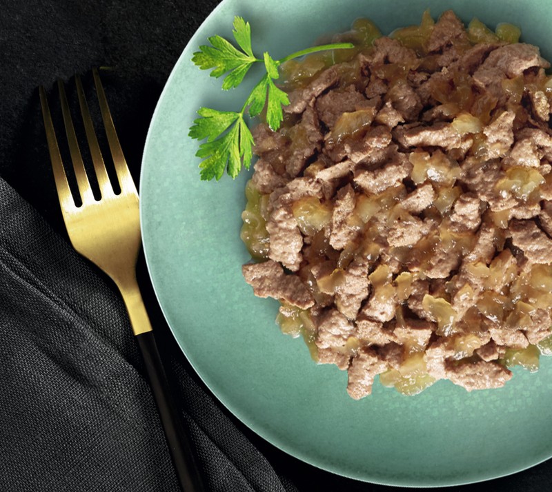 Delikatesse in Gelee mit Lachs