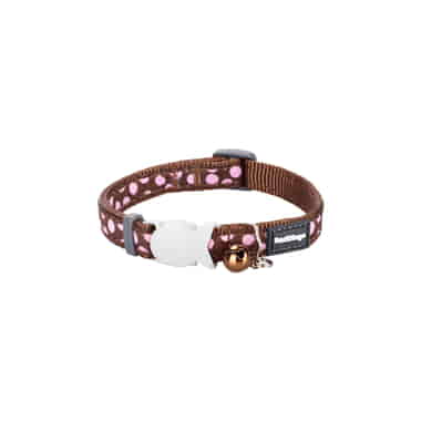 Katzenhalsband Design with Spots XS