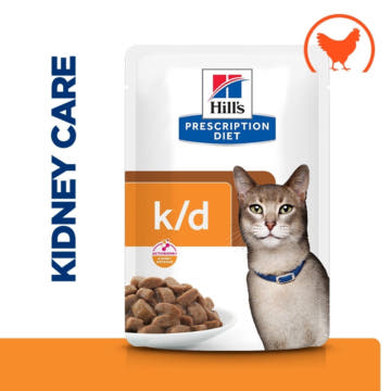 Feline k/d Kidney Care Chicken - Fresh pouches