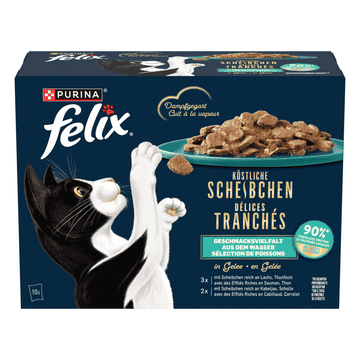 Köstliche Scheibchen Geschmacksvielfalt aus dem Wasser