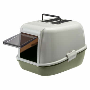 Toilette pour chat Magix vert