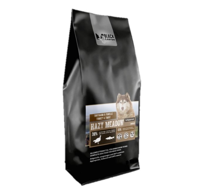 Hazy Meadow Adult Turkey &amp; Trout cold pressed