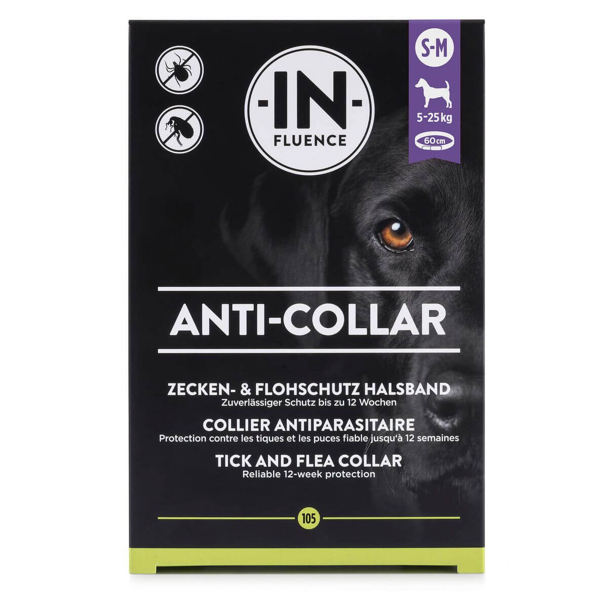 Dog Anti-Collar Zecken- & Flohschutz Halsband