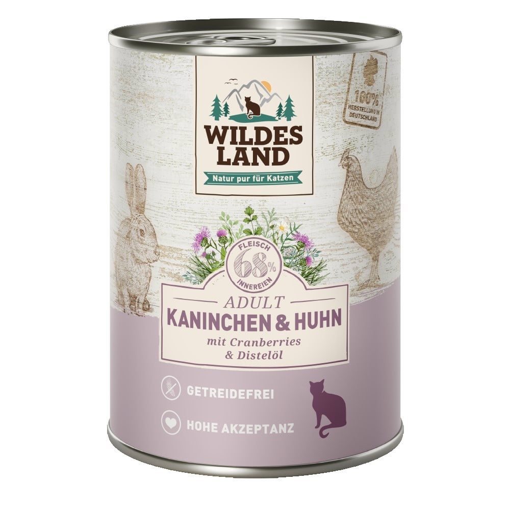 Feline Classic Adult Rabbit and Chicken with Cranberries - Can