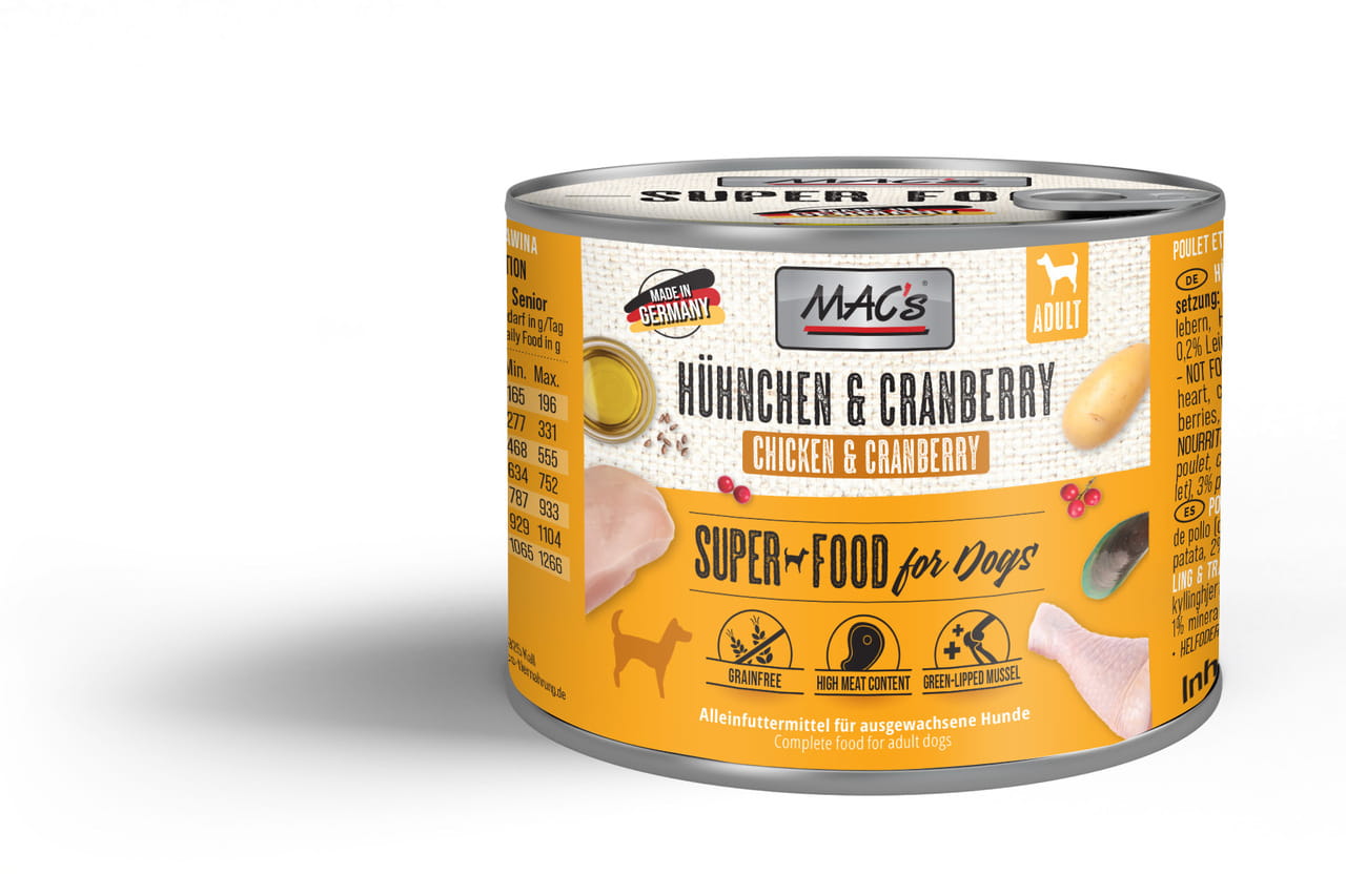 DOG Hühnchen & Cranberry