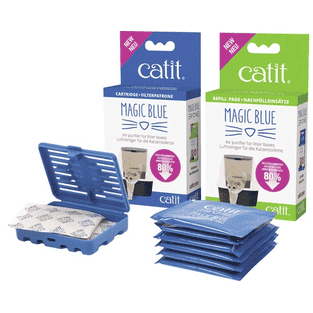 Magic Blue filtre à litière pour chats