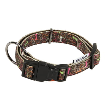 Halsband Smuffy Bones, braun