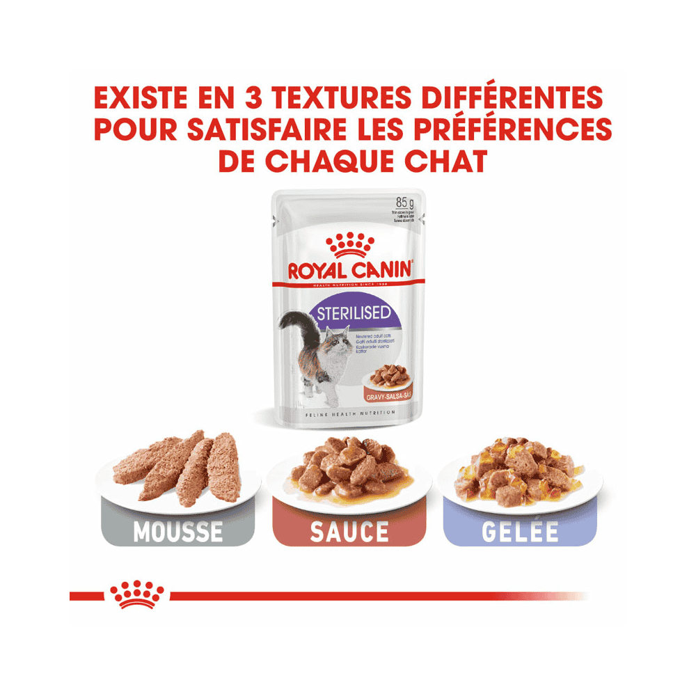 Sterilised en sauce - sachet