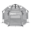 Set de parc pour chiens anthracite