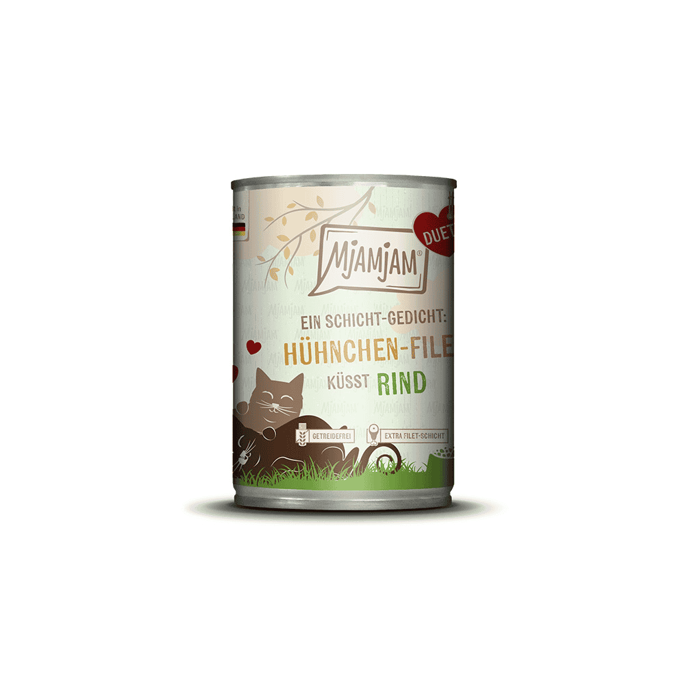 Duett - Hühnchen-Filet küsst Rind (poulet embrasse le bœuf)