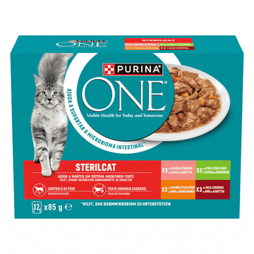 Sterilcat Lachs, Huhn, Truthahn & Rind