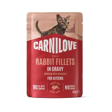 Kitten Rabbit with Marigold Gravy Pouch