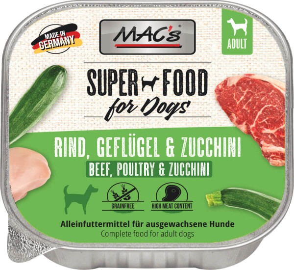 DOG Rind, Geflügel & Zucchini