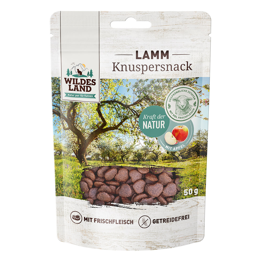 Feline Knuspersnack Lamm mit Apfel