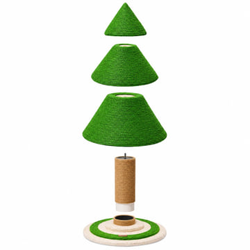 Weihnachtskratzbaum