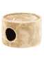 Höhle rund, 1-Loch, 43 x 26 cm, beige
