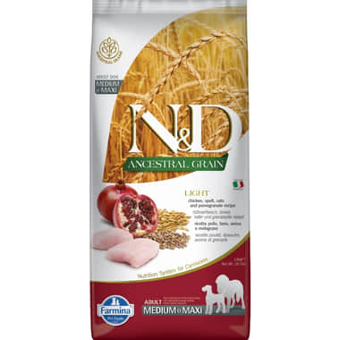 Canine Adult Light Medium/Maxi Huhn Granatapfel