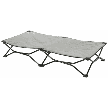 Camping-Bett Strong Edition beige/schwarz