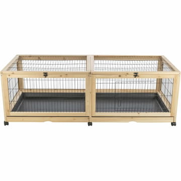 Enclos intérieur pour cochons d'Inde & lapins