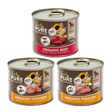 Dog Organic Bio, Fleisch und Gemüse
