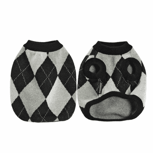 Pullover pour chiens Gallon British black