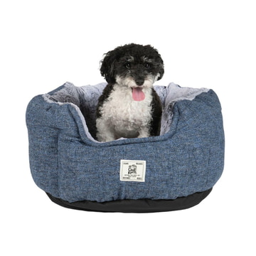 Hundebett Chill Kuzzi blau