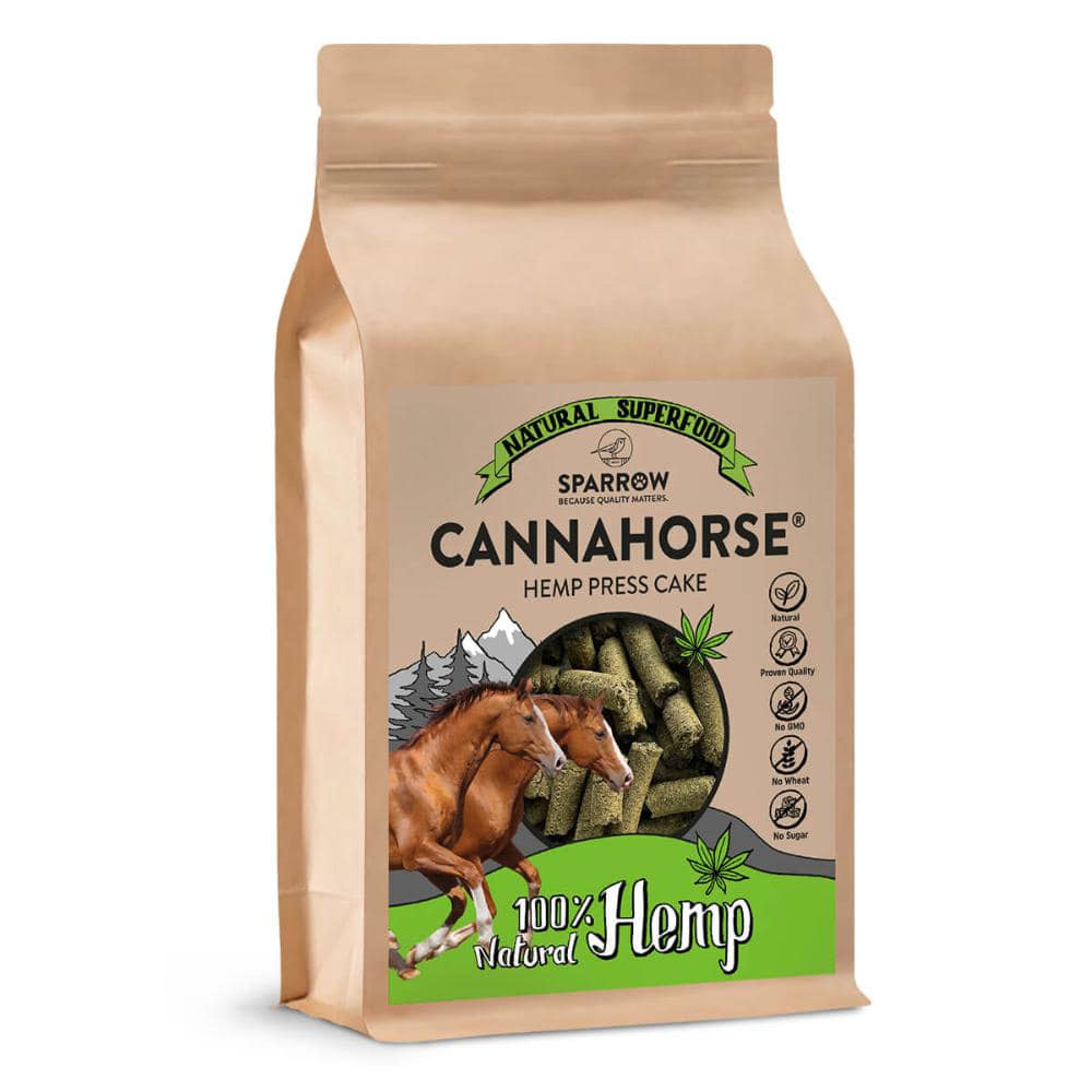 CannaHorse Hanfpresskuchen Pellets