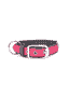 Firenze Vitello Halsband für Hunde in pink