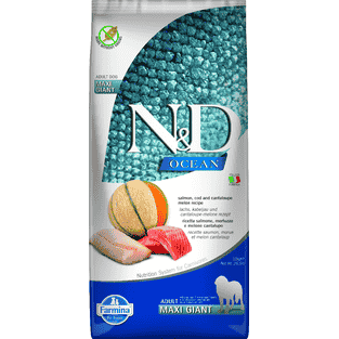Canine Adult Giant Maxi Lachs Kabeljau Melone
