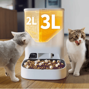 Yumshare Dual-Hopper Smart Pet Feeder mit Kamera