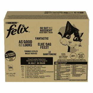 Aussi bon que beau viande Mega-Jumbo Pack 120x85g