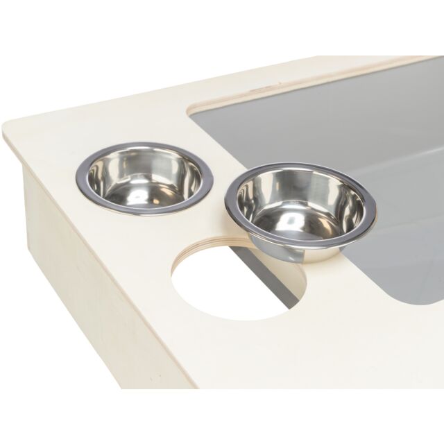 Station d'alimentation pour lapins