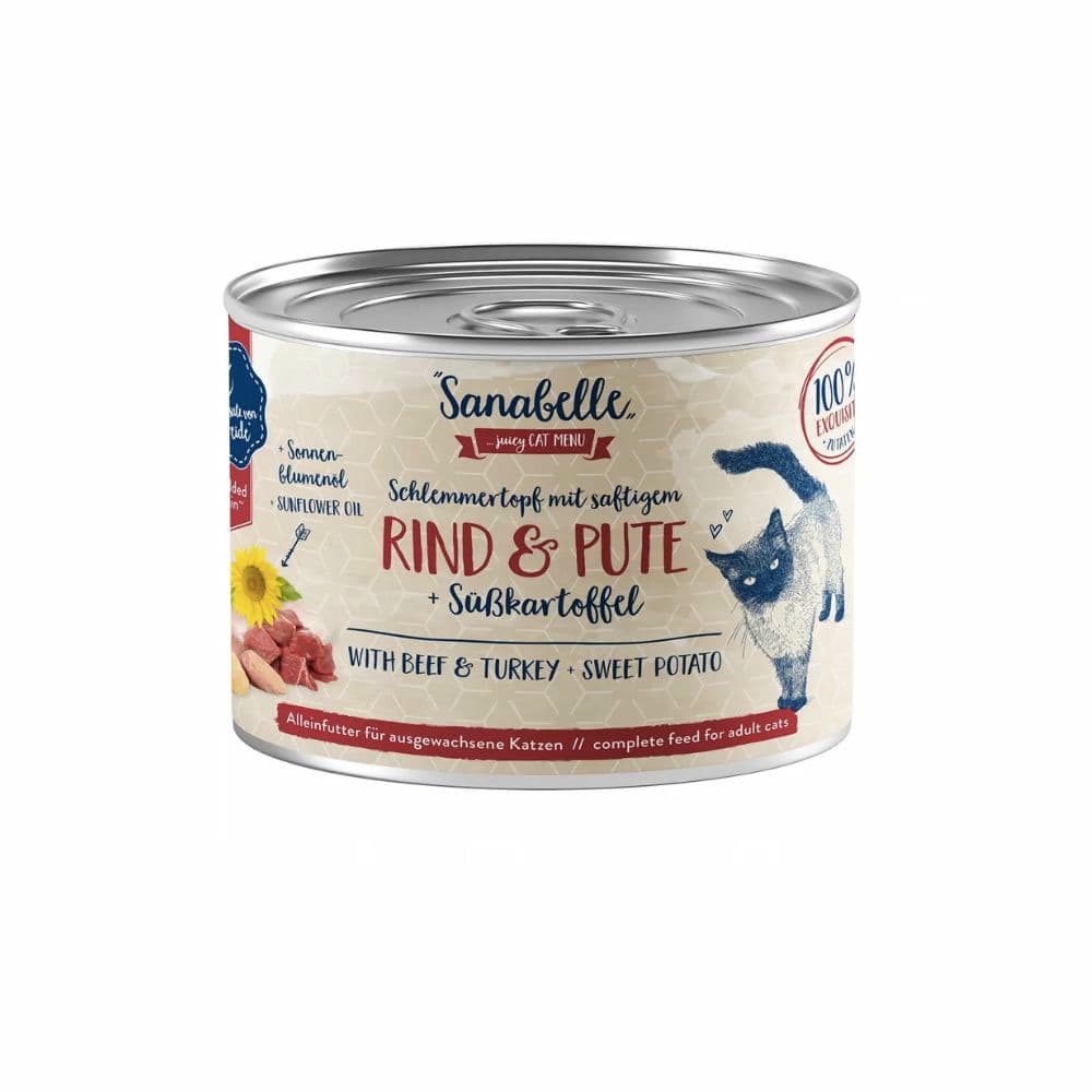 Rind & Pute mit Süsskartoffel